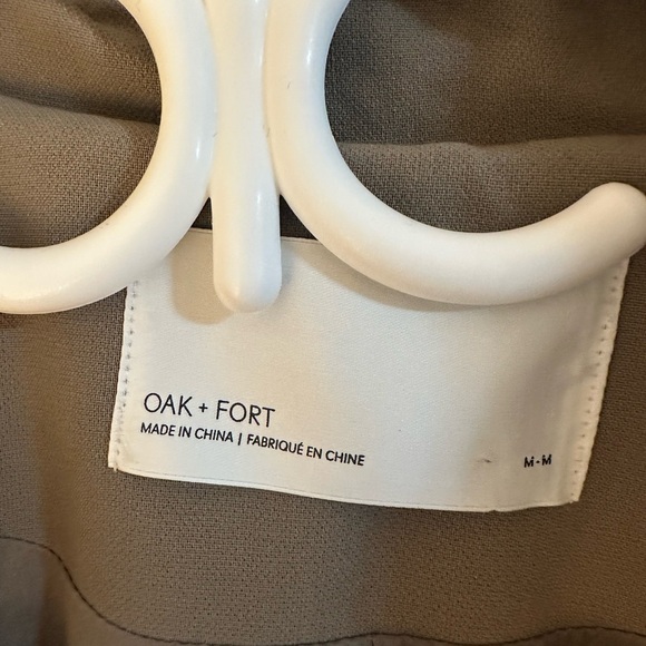 Oak & Fort Oversize Trench Coat Brindle - Picture 5 of 11